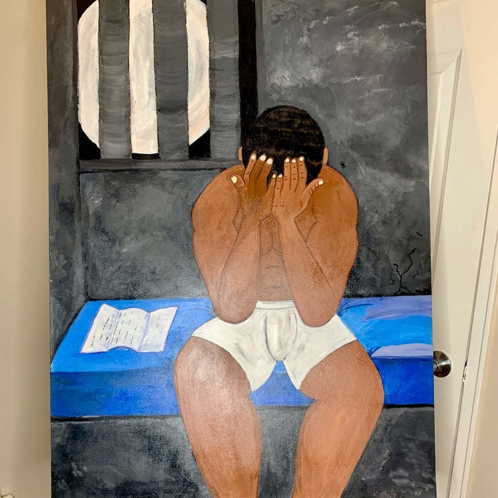 This piece is an original piece from Rubyz Art Corner.